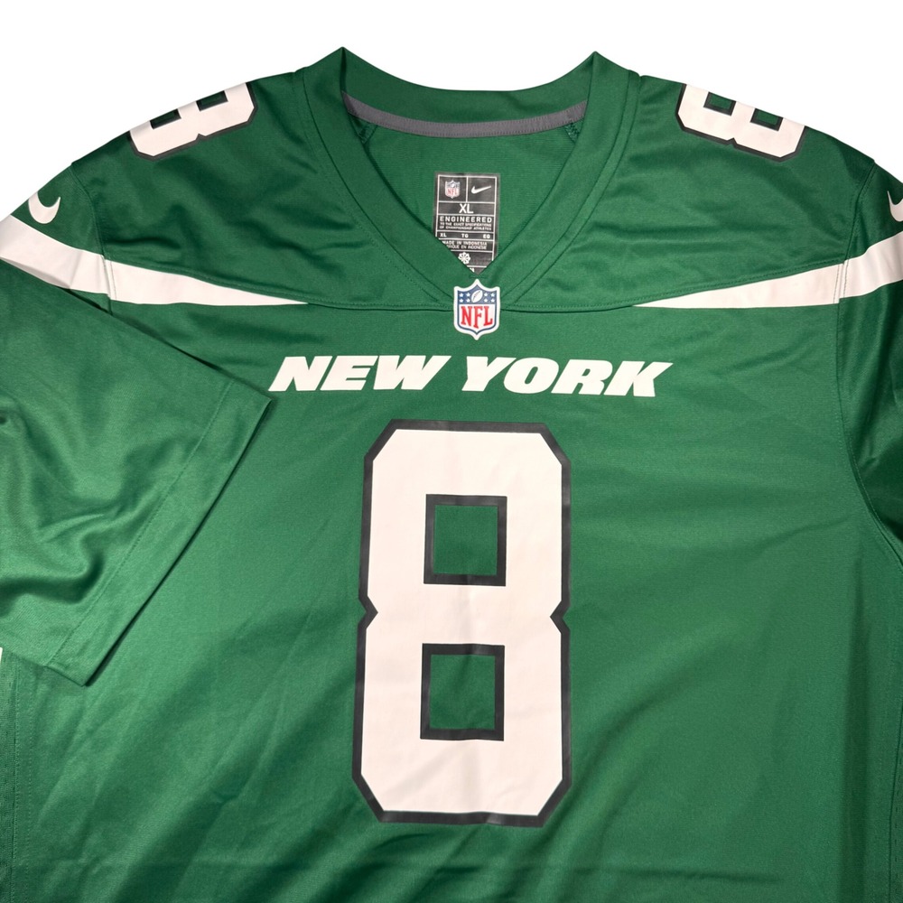 Nike NFL New York Jets Aaron Rodgers 8 Jersey Mens XL Green 67NM-NJGH-9ZF-00S